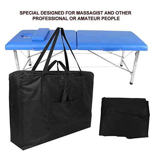 Masažni stolovi torbica za nošenje, profesionalni prijenosni Spa stolovi torba za masažu torba za nošenje ramena 24,8 x 36,6 inča, pogodna za 70,9 x 23,6 x 25,6 u masažnom stolu