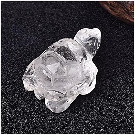 Laaalid XN216 1pc Natural kristal Rose Kvarc Tortoise Opal Životinje zacjeljivanje kamena kuća Dekor zanat