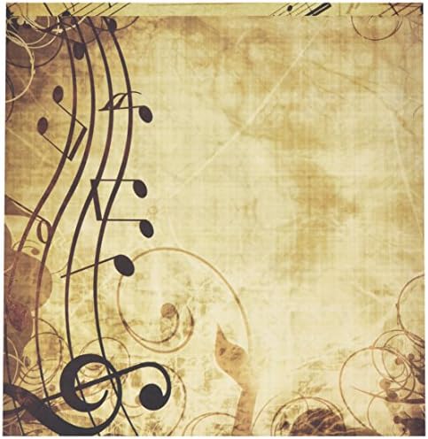 Reminisce Mus-002 25 listova Muzikalnost Glazbeni dvostrani karton, 12 po 12, višebojni