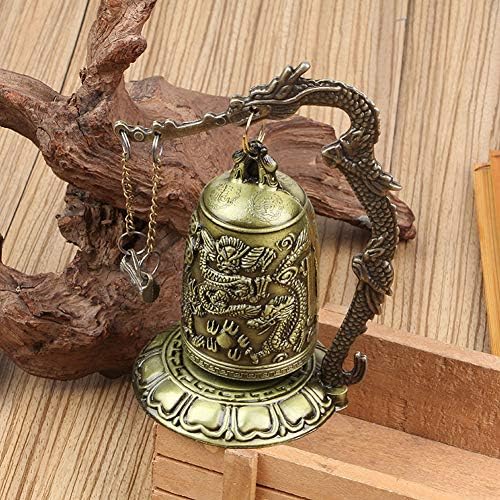 Zmaj Bell Hance Dekoracija Vintage Budistička bell ornament Početna Ured za zaključavanje