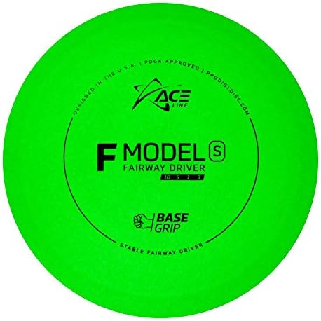 Prodigy Disc Ace Line BaseGrip SJAJ F Model S | Stabilan disk Golf Fairway drajver | Svijetli u mraku | Tačna tačnost i nevjerovatna kontrola | Boje mogu varirati