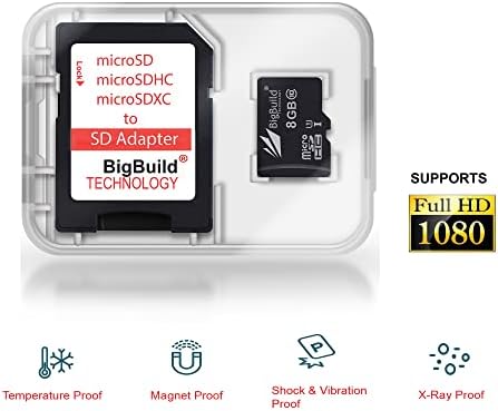 BigBuild tehnologija 8GB Ultra brza 80MB/s microSDHC memorijska kartica za Lenovo A8, A7, A6 Note,