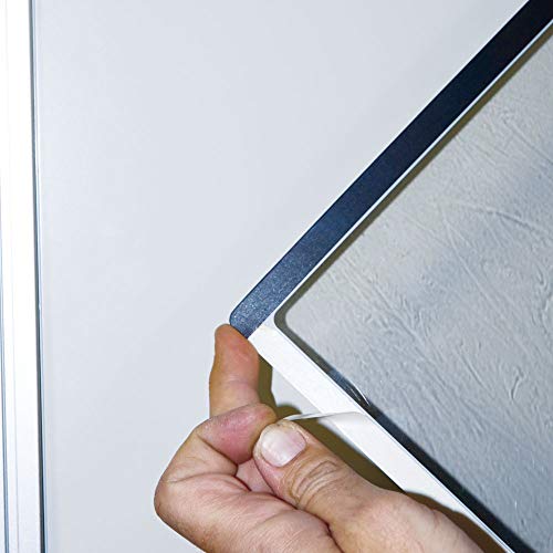 ORGATEX magnetni prozor, prozirni PVC prozor sa magnetnim okvirom, Horizontalna veličina slova;