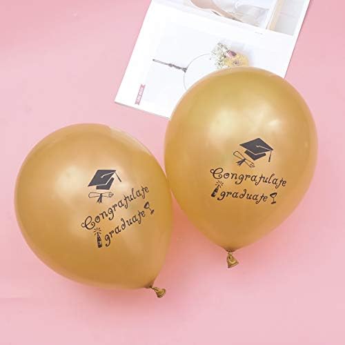 Diplomirani balon od balona Amosfun balon za diplomu za diplomirane studentske zabave Golden Party
