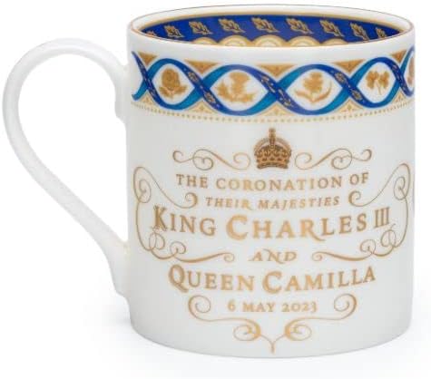 Zvanična kraljevska kolekcija kralj Charles III krug za kafu