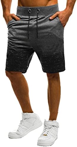 Ubst muški ljetni dres šorc, kravata za patchwork Bermuda kratke hlače Atletički vanjski sportski kratke hlače