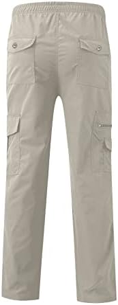 Pantalone za jogu za muškarce tople pantalone za vežbanje modni Casual jednobojni elastični džepni kombinezoni