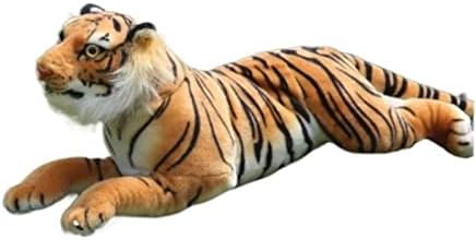 Plišani lutke Miquanggo simulirano tigar plišana igračka bijela ili žuta cratna tigra plišana lutka dječja igračka jastuk za rođendanski poklon