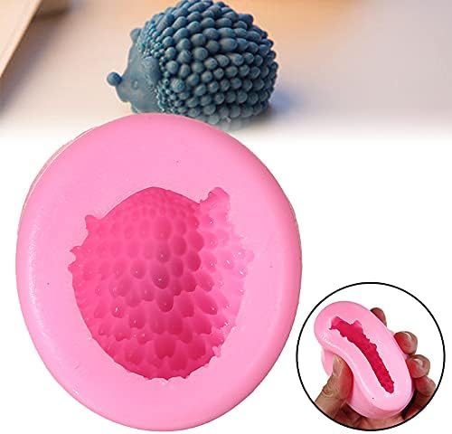 3D ježev sapun za sapun za obrtna umjetnost Silikonski sapun kalupi DIY ručno izrađeni kalup za svijeće