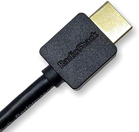 RadioShack 6-nogu brzi HDMI kabel sa Ethernet - podržava 4K Ultra HD, 3D, audio kontrola povratka, HDMI Ethernet