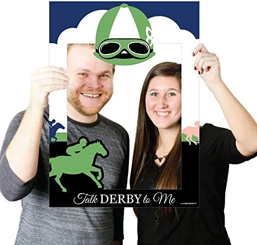 Kentucky Horse Derby - konjska trka Party Selfie Photo Booth okvir za slike & amp; rekviziti-štampano