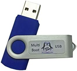 Universal 6-in-1 Linux Najbolji operativni sustavi Instalirajte oporavak MultiBoot pokretan uživo USB bljeskalica Thumb Drive za PC i Macs