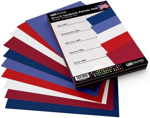 LUXPaper 8.5 x 11 cardstock Variety Pack | veličina pisma | razne jesenske boje | 100lb. Poklopac / 100 Količina