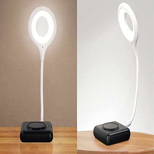 Draduo USB inteligentna lampa za glasovnu kontrolu,glasovna svjetla pametna glasovna mala stolna lampa, lampa za glasovnu kontrolu, malo noćno svjetlo za učenje kod kuće i ured, prijenosno vanjsko LED noćno svjetlo