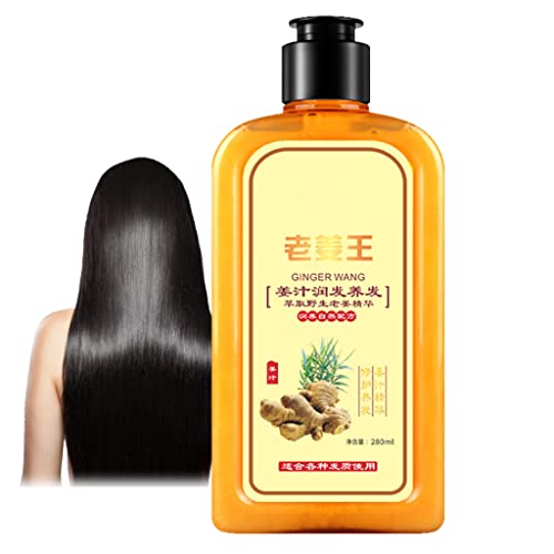 Puraginger Hairreborn šampon protiv razrjeđivanja kose, Pura đumbir Hair Reborn šampon protiv stanjivanja, Puraginger šampon za kosu, šampon i regenerator za trenutni rast kose od đumbira