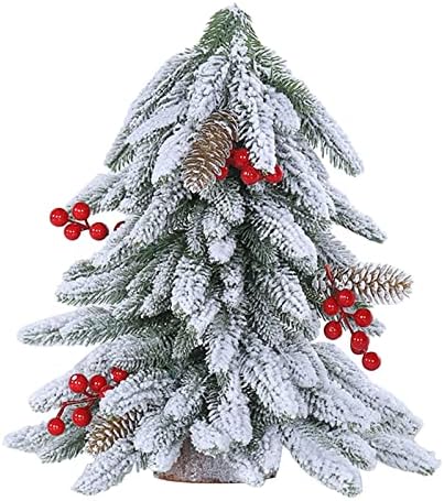 Desktop mini božićno drvce 40cm / 15,7in Umjetno božićno stablo Desktop sa ukrasima za kućnu kuhinju