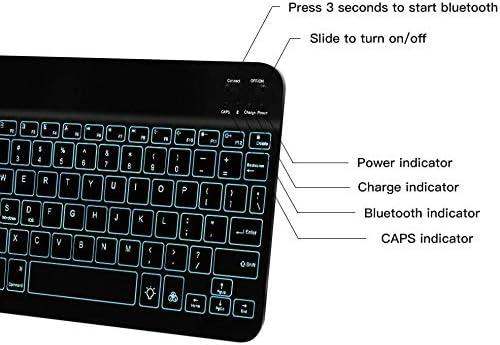 BoxWave tastatura kompatibilna sa Fyhxele prenosivim monitorom sa ekranom osetljivim na dodir M156DT - SlimKeys