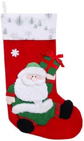 23 Santa holding poklon božićne čarape