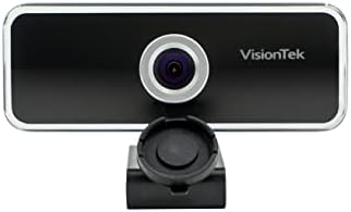 Visiontek VTWC20 Full HD web kamera, za Windows, Mac, Linux i Chromebook, računalna video kamera sa digitalnim mikrofonom, fiksni objektiv za fokusiranje W / Auto Focus, poklopac privatnosti, ugao za pregled privatnosti