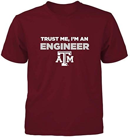FanPrint Texas A&M Aggies Hoodie-vjerujte mi-inženjer-Team