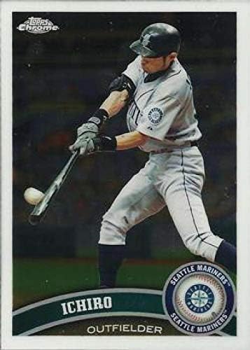 TOPPS 2011 Chrome 50 Ichiro Suzuki Mariners MLB bejzbol kartica NM-MT