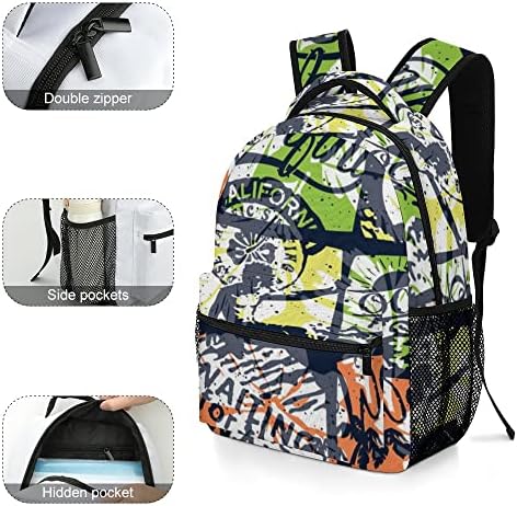Putovanje backpack školske torbe modni sportski ljeto surfanje retro velikih kapaciteta Poslovni kanalni vodootporni
