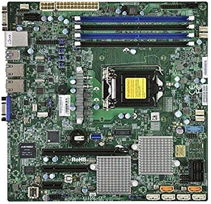 Supermicro X11SH-CTF-B LGA1151 / Intel C236 / DDR4 / SATA3 & SAS3 & USB3.0 / V & 2GBE / Microatx server