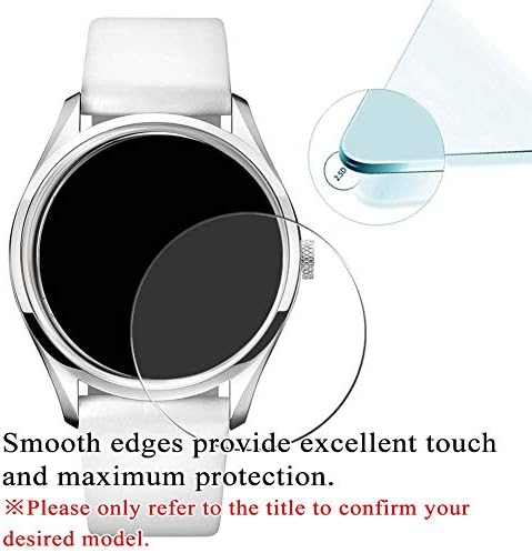 Synjy [3 paket] Zaštitnik zaslona od kaljenog stakla, kompatibilan sa Suunto Traverse Alpha 9h Film SmartWatch Smart Watch zaštitnici