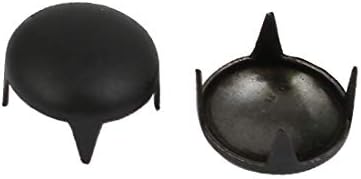 Novi LON0167 200pcs 8 mm DIY glava za glavu okruglog oblika BRD BLACK ZA CARPAPBOKING CRAFT (200pcs