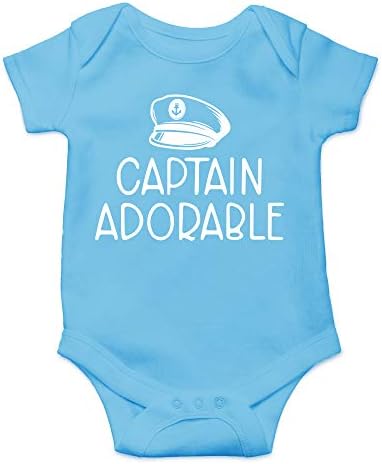 CBT odeće Kapetan Preduzetan - smiješan mornar dolazi kući za baby Boy - Slatka novorođenčad jednodijelni dječji bodysuit