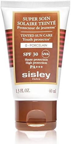 Sisley Super Soin Solaire tonirani SPF 30 No. 0 porculanska njega za sunce za žene, 1,3 unce