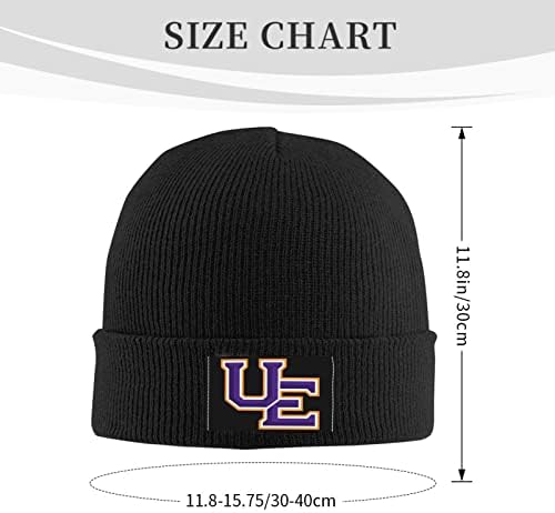 Parndeok Univerzitet u Evansvilleu logo pletena zimska kapa, Muška pletena kapa s manžetnom kapicom jedna