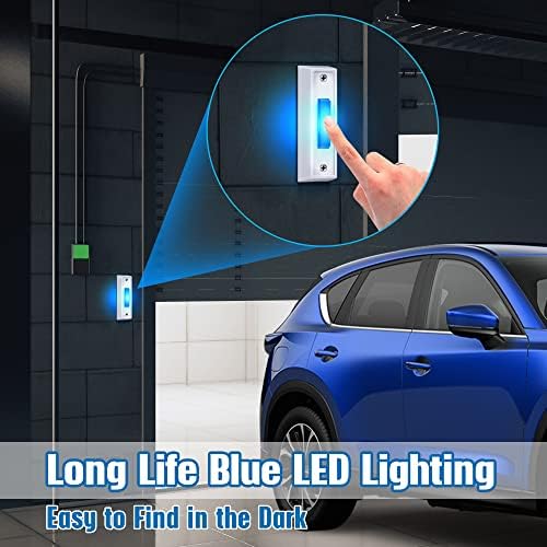 LED svjetlosvjed gumb na vratima ožičeni, zvona zvona na vratima Zamjena preklopka za otvarač za