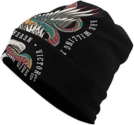 BAIKUTOUAN Eagle borba sa zmijskim printom kape za muškarce žene sa dizajnom Lobanja kapa
