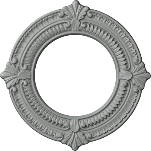 Ekena Millwork CM11BN Benson stropni medaljon, 11 1/8 od x 6 1/8 ID x 5/8 P, tvornica