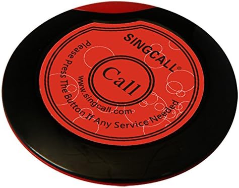 SingCall servis za pozivanje hotela za hotel, školu, villadom, pakovanje od 10 kom tablica i 1 kom crne prijemnik zaslona