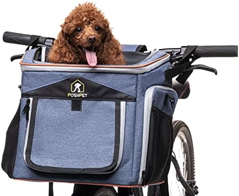 Sklopiva korpa za pseće bicikle - proširivi ruksak za meke kućne ljubimce 6 u 1, nosač za pseće