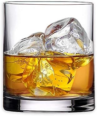 Waterford Marquis personalizovani Moments 18.6 Oz duple staromodne naočare za viski, Set od 4 prilagođene gravirane kristalne naočare za Burbon, Scotch, Liquor, Kućni Bar