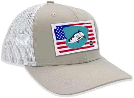 Winkhing Clam outfitters ribolovni šešir za muškarce visoki performanse ribolovni kapu s izmjenjivim zakrpama,