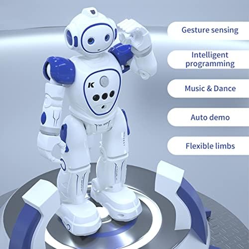 WEECOC RC Robot igračke sa senzorom pokreta Smart Robot igračka za djecu mogu pjevati ples govoreći Božićni