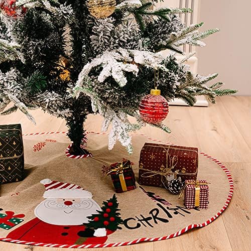 Božićni ukrasi posteljina starca patch suknja starci božićno drvce okružuju božićnu ukrašavanje događaja horizont događaj