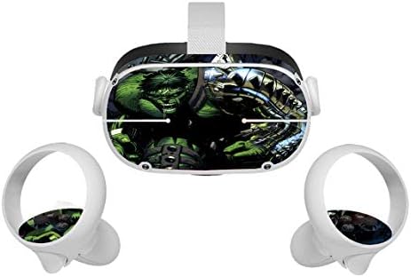 Zeleni Titan Hero film Oculus Quest 2 Skin VR 2 Skins slušalice i kontroleri Naljepnica Zaštitni dodaci za naljepnice