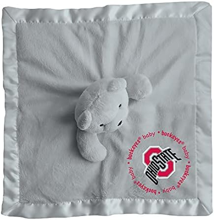 Baby Fanatic Grey sigurnosni medvjed-NCAA Ohio State Buckeyes-zvanično licencirani Snuggle Buddy