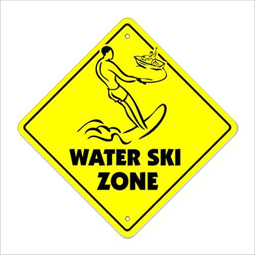 Skijanje na vodi Zone Zona Xing | Indoor / Vanjski | 17 visoki plastični znak skijaških ploča za skijanje