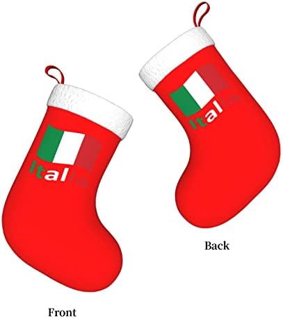 CORMMA čarape Christma čarape Xmas Drvo ukrasi Božićne čarape za Xmas Holiday Party poklone 18-inčni