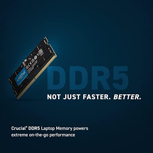 Crucial RAM 32GB Kit DDR5 4800MHz CL40 Laptop memorije CT2K16G48C40S5