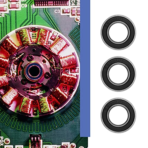 10x 6800-2RS dvostruko zaptiveno duboko utor kuglični ležajevi električni alat za zamjenu čelika visoke ugljenike 10x19x5mm za industrijsku opremu Micro motor