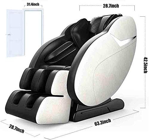 Tfjs automatska masažna stolica sa toplotnim/Bluetooth zvučnikom profesionalna relax Shiatsu fotelja za masažu bez gravitacije za odrasle