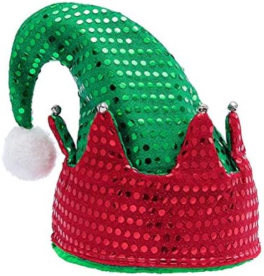 KESYOO Božićni šešir Kreativni Božićni šešir ukras Santa Claus šešir zeleni Božićni šešir za Božić dekor