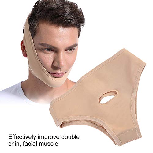 Maska za mršavljenje lica, 2 veličine v linijski pojas Ultra tanka traka za lice za bradu,